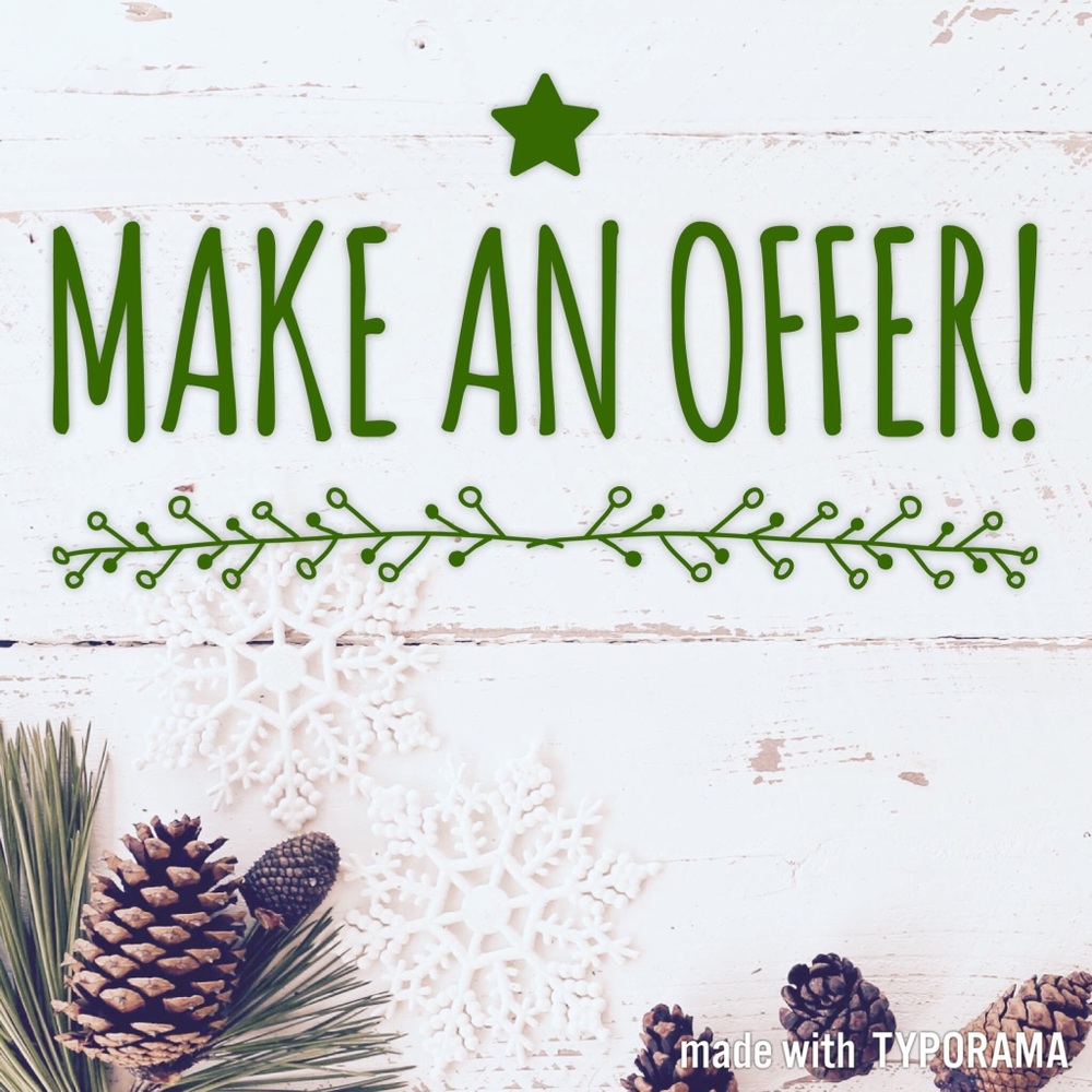 💚make an offer💚